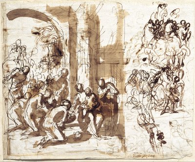 La adoración de los magos de Charles Alphonse Dufresnoy
